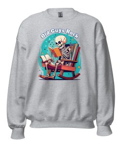 Old Guys Rock Sweatshirt – Funny Rocking Chair Sweater