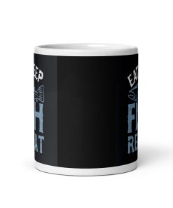 Eat Sleep Fish Repeat – Gift Mug for Fishing Fans Anglers