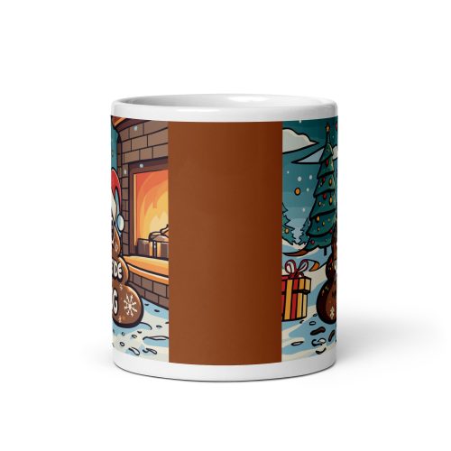 Yuletide Log Christmas Gift Mug