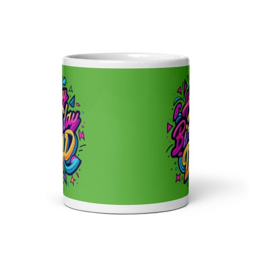 Happy Birthday Dad Mug – Birthday Present Mug for Dads