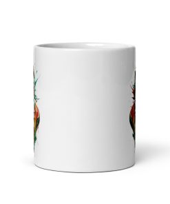 Santa Claus Splash Paint Mug Father Christmas Mug