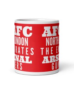 Arsenal Mug 1886 AFC Gunners North London Emirates Mug