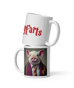 Hogfarts Pig in Harry Potter Uniform Mug