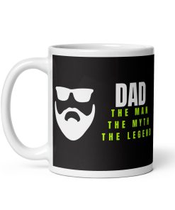 DAD – The Man The Myth The Legend Mug Present for Dad