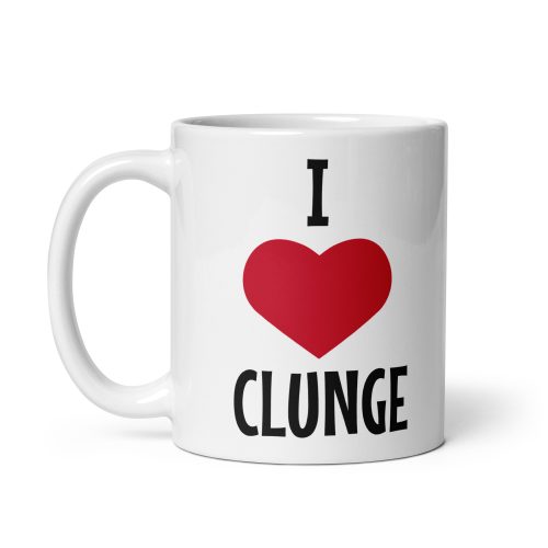 I Heart Clunge – Mug Gift for blokes who love Clunge