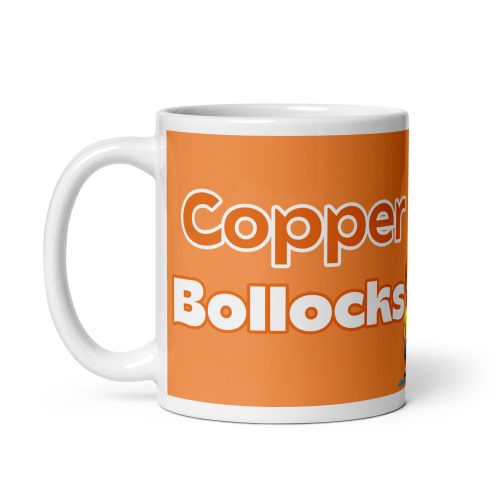Copper Bollocks Mug Gift Present for Ginger Haired Men