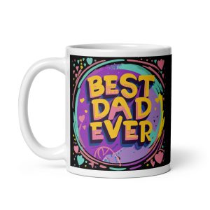 Best Dad Ever Mug For Dad’s Birthday Fathers Day Present Mug