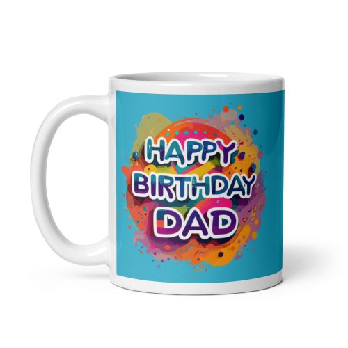 Happy Birthday Dag Mug Present Gift Mug for Dad’s Birthday