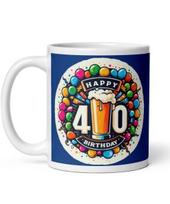 40th Birthday Present Gift Mug for 40th Birthday Mug
