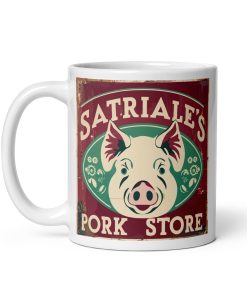 Satriale’s Pork Store Sopranos Gift Mug Johnny Soprano Shop Mug