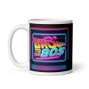 Back To The 80’s Mug Back To The Future Style 80’s Mug