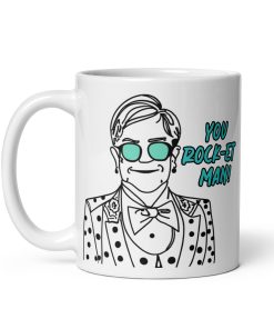 Elton John Mug – You Rock-et Man Gift Mug Rocket Man