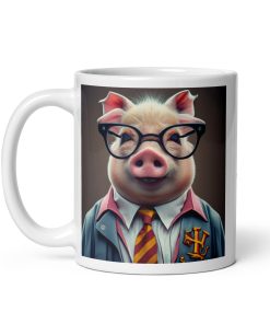 Harry Trotter Mug Pig in a Hogwarts Uniform Harry Potter Mug