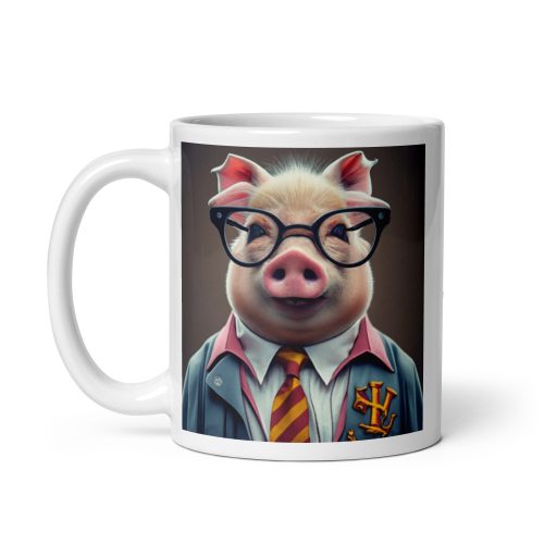 Harry Trotter Mug Pig in a Hogwarts Uniform Harry Potter Mug