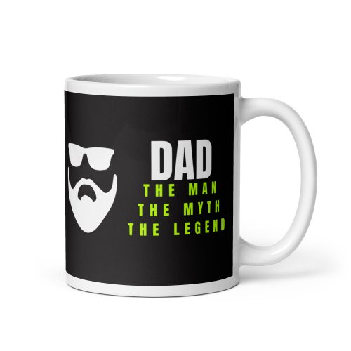 DAD – The Man The Myth The Legend Mug Present for Dad