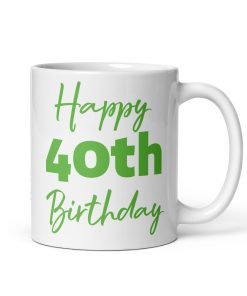 Happy 40th Birthday Mug Best Of 1984 Cassette Tape Mug Gift