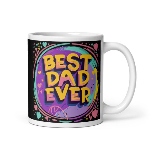 Best Dad Ever Mug For Dad’s Birthday Fathers Day Present Mug