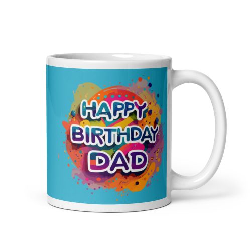 Happy Birthday Dag Mug Present Gift Mug for Dad’s Birthday
