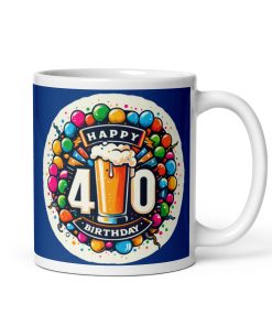 40th Birthday Present Gift Mug for 40th Birthday Mug