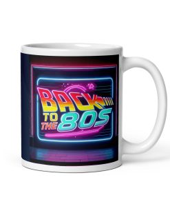 Back To The 80’s Mug Back To The Future Style 80’s Mug