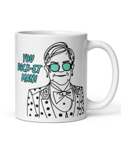 Elton John Mug – You Rock-et Man Gift Mug Rocket Man