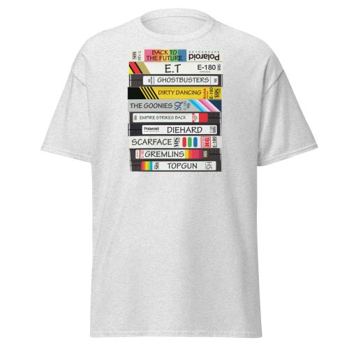 1980’s Movies VHS Cassettes T-shirt 80’s
