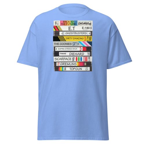 1980’s Movies VHS Cassettes T-shirt 80’s