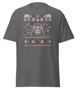 Space Wars Christmas T-shirt Dart Vader Christmas T-shirt