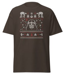 Space Wars Christmas T-shirt Dart Vader Christmas T-shirt