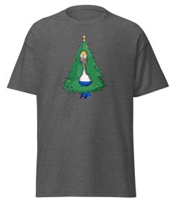 Homer Christmas Tree T-shirt Homer Simpson Backing into Christmas Tree