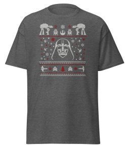 Space Wars Christmas T-shirt Dart Vader Christmas T-shirt