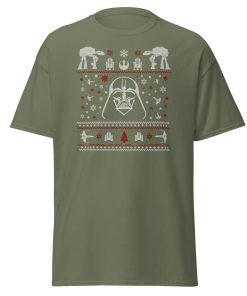 Space Wars Christmas T-shirt Dart Vader Christmas T-shirt