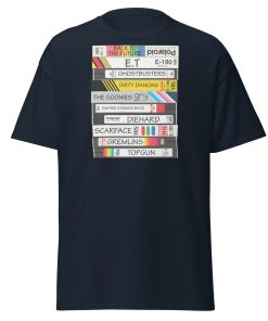 1980’s Movies VHS Cassettes T-shirt 80’s