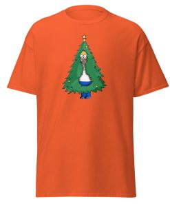 Homer Christmas Tree T-shirt Homer Simpson Backing into Christmas Tree