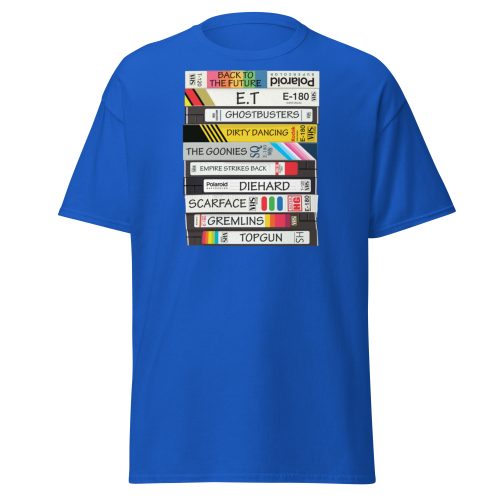 1980’s Movies VHS Cassettes T-shirt 80’s