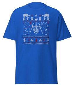 Space Wars Christmas T-shirt Dart Vader Christmas T-shirt