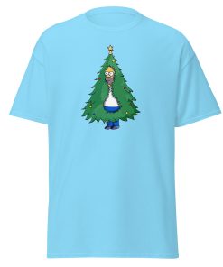 Homer Christmas Tree T-shirt Homer Simpson Backing into Christmas Tree