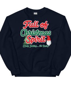 Full of Christmas Spirit – Only Joking It’s Beer Christmas Jumper