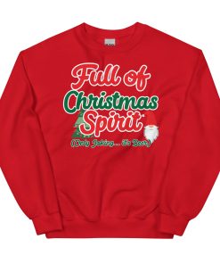 Full of Christmas Spirit – Only Joking It’s Beer Christmas Jumper