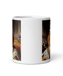 Beagle Dog Coronation as King Mug Beagle Lovers Gift Mug