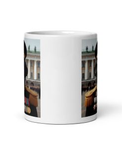 Black Labrador Dog as an Admiral Gift Mug