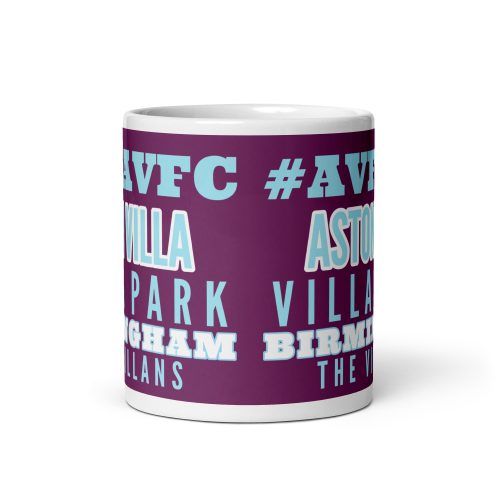 1874 Aston Villa Mug The Villans, Villa Park Gift Mug