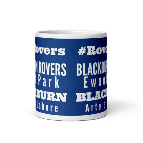 1875 Blackburn Rovers Mug Rovers, Ewood Park Gift Mug