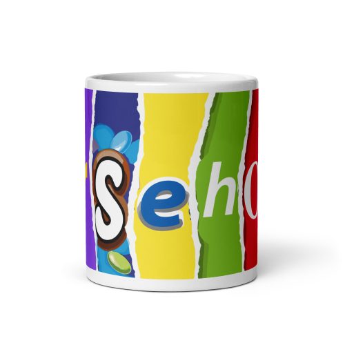 Rude Chocolate Wrapper Mug Arsehole Mug