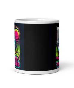 I Love The 80’s Mug for 1980’s birthday gift