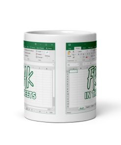 Excel Freak In The Sheets Mug Fun Work Office Gift Mug
