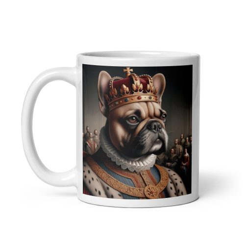 French Bulldog Dog King Henry 8th Mug Gift