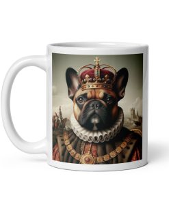 French Bulldog dog dressed as King Henry 8th Mug Gift