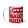 1865 Nottingham Forest Mug #NFFC Forest City Ground Gift Mug