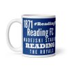 1871 Reading FC The Royals Mug Madejski Stadium Gift Mug